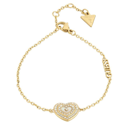 Guess Amami Gold-Plated Women's Bracelet UBB04027YGWHL