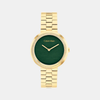 Calvin Klein Twisted Bezel Green Dial Women's Watch 25100167