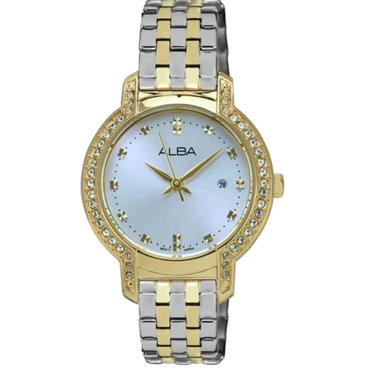 ALBA Fashion White Dial Men's & Women's Watch AH7CM2X1