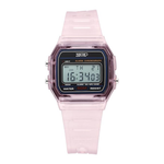 Zoop Transparent Digital Transparent Girls Kids Watch 16049PP03