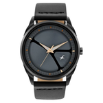 Fastrack MetaWe Grey Analogue Dial Men's Watch 3273NL04