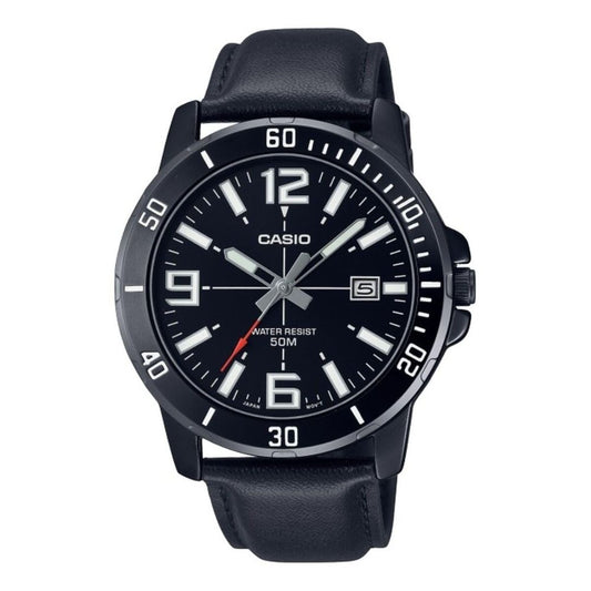 Casio Enticer Black Men Watch A1981 - MTP-VD01BL-1BV