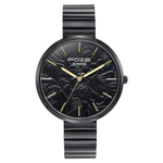 Sonata Poze Black Dial Women's Watch SP80093NM01