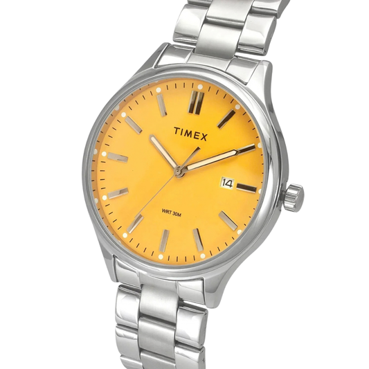Timex Trendline Yellow Dial Men's Watch TWEG18428