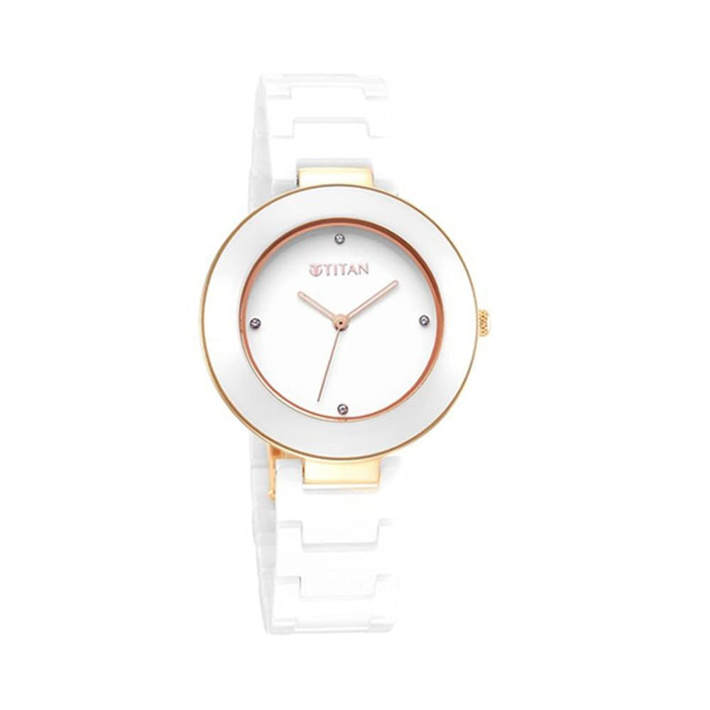 Titan Ceramics Purple Women's Watch NT95189KC01
