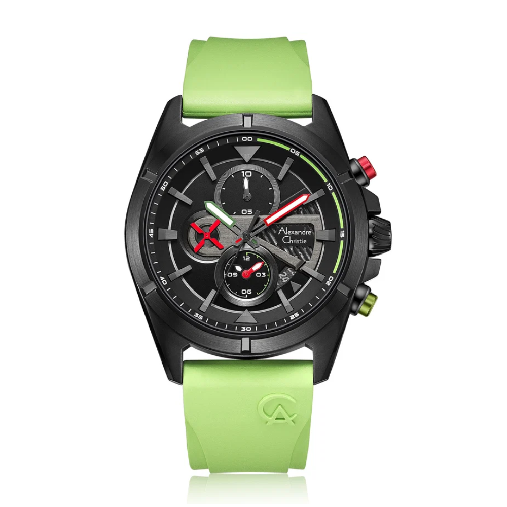 Alexandre Christie Black Men's Watch 6592MCREPBALE
