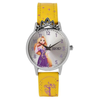 Zoop Disney Rapunzel Analog Silver Dial Yellow Strap Watch for Girls Kids 26048SL01