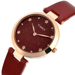 Timex Trendline Red Dial Women's Watch TWEL19205