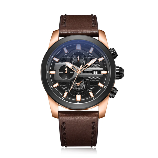 Alexandre Christie Brown Men's Watch 6562MCLBRBA
