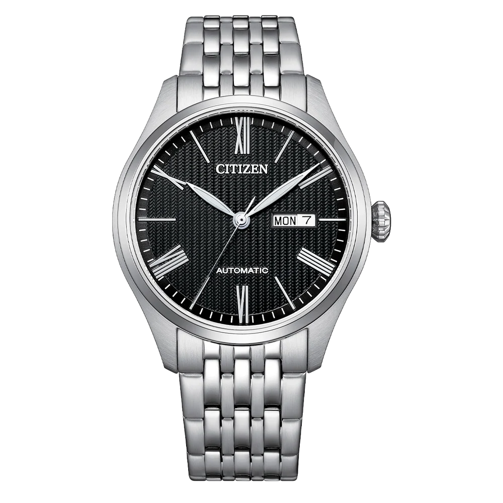 Citizen Mechanical Black Dial Men's Watch NH8410-59E