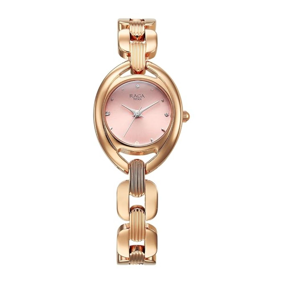 Titan Raga Showstopper 2.0 Blush Pink Women's Watch 95306WM01
