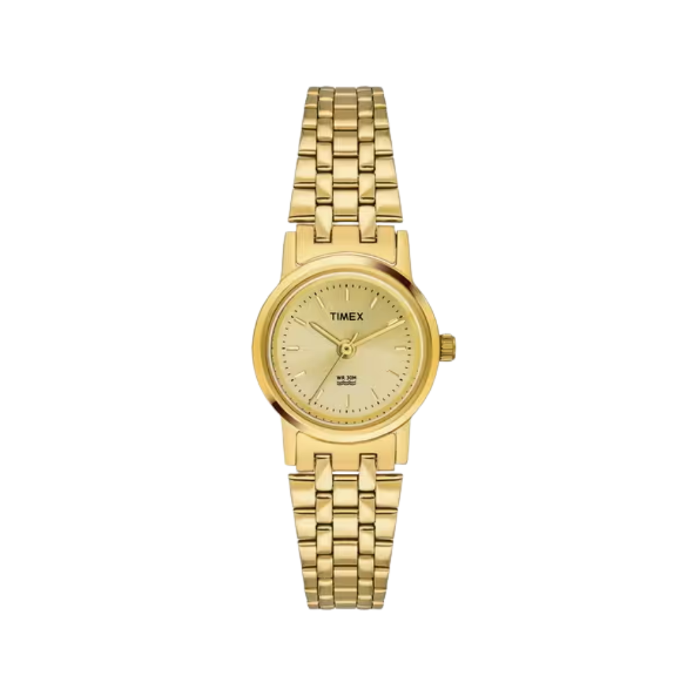 Timex Trendline Gold Dial Women's Analog Stainless Steel Watch B304