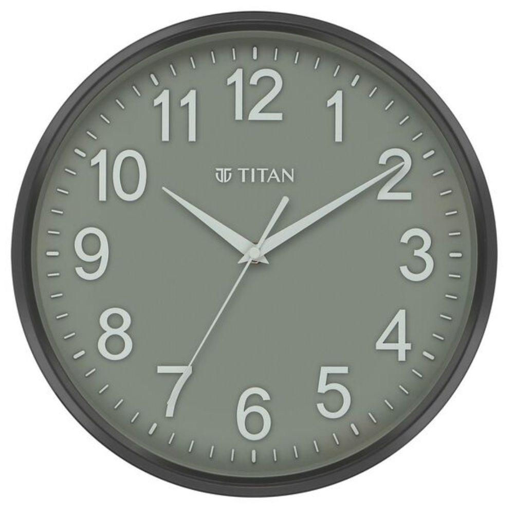 Titan Classic Colours Grey Dial Wall Clock W001PA06A