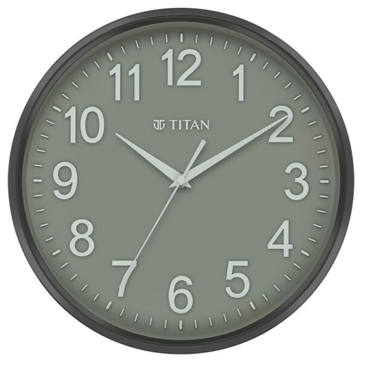 Titan Classic Colours Grey Dial Wall Clock W001PA06A