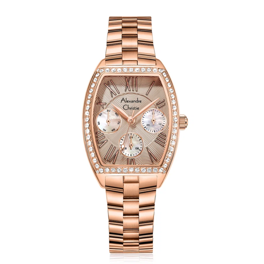 Alexandre Christie 2B86BFBRGDG Rose Gold Women's Watch 2B86BFBRGDG