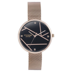 Sonata Poze Black Dial Women's Watch SP80088WM01