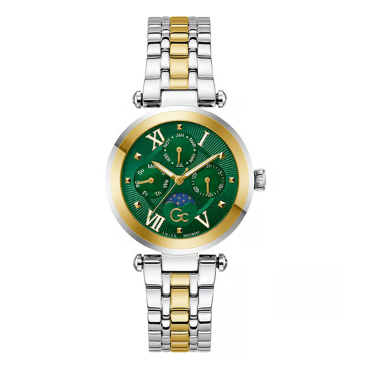 G.C. Green Round Dial Analog Green Women's Watch Z62002L9