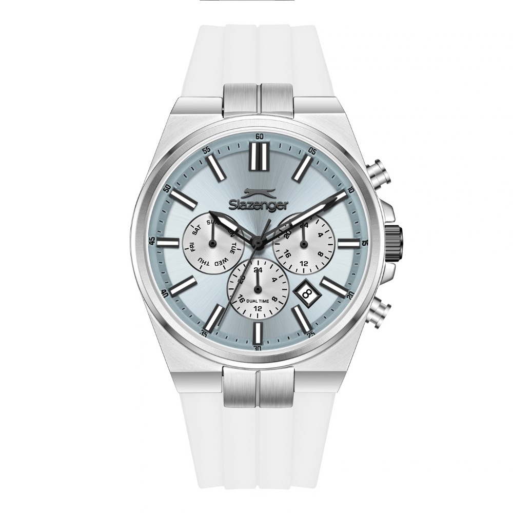 Slazenger Analogue and Multifunction Sky Blue Dial Men's Sporty Watch SL.09.2651.2.303
