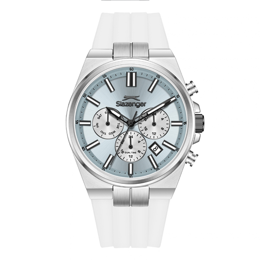 Slazenger Analogue and Multifunction Sky Blue Dial Men's Sporty Watch SL.09.2651.2.303