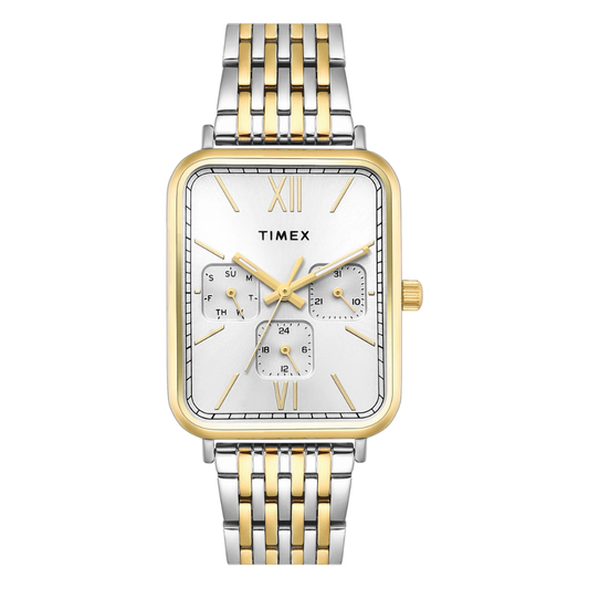 Timex Trendline Silver Golden Men Watch TWEG34602