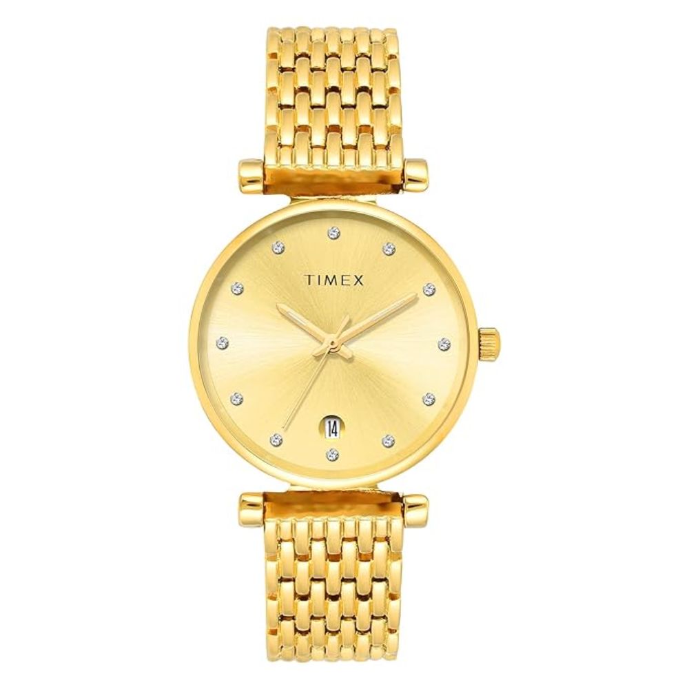 Timex Analog Silver Women Watch TWEL21600