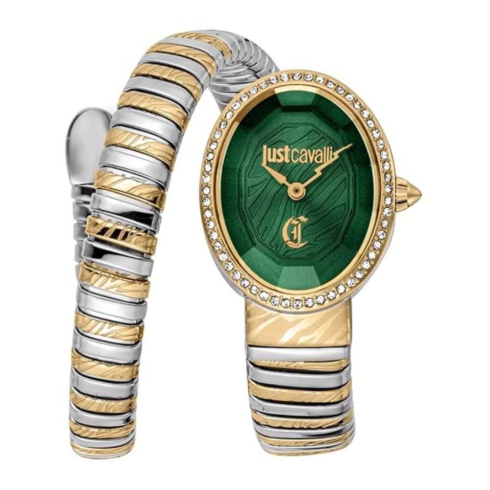 Just Cavalli Velina Green Dial Women's Watch JC1L353M0065