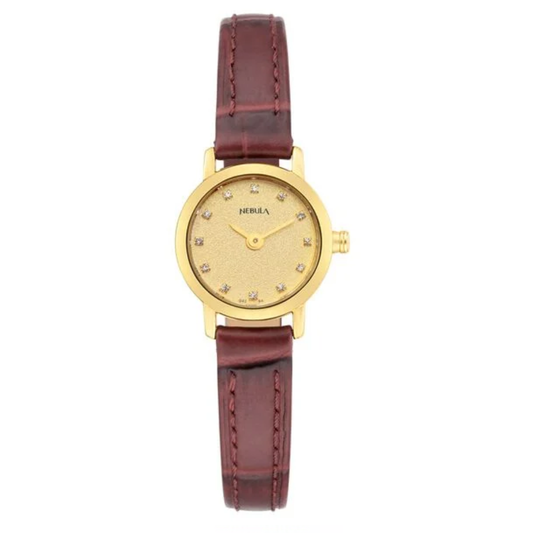 Titan Nebula Vintage Gold Women's Watch NT991DL02