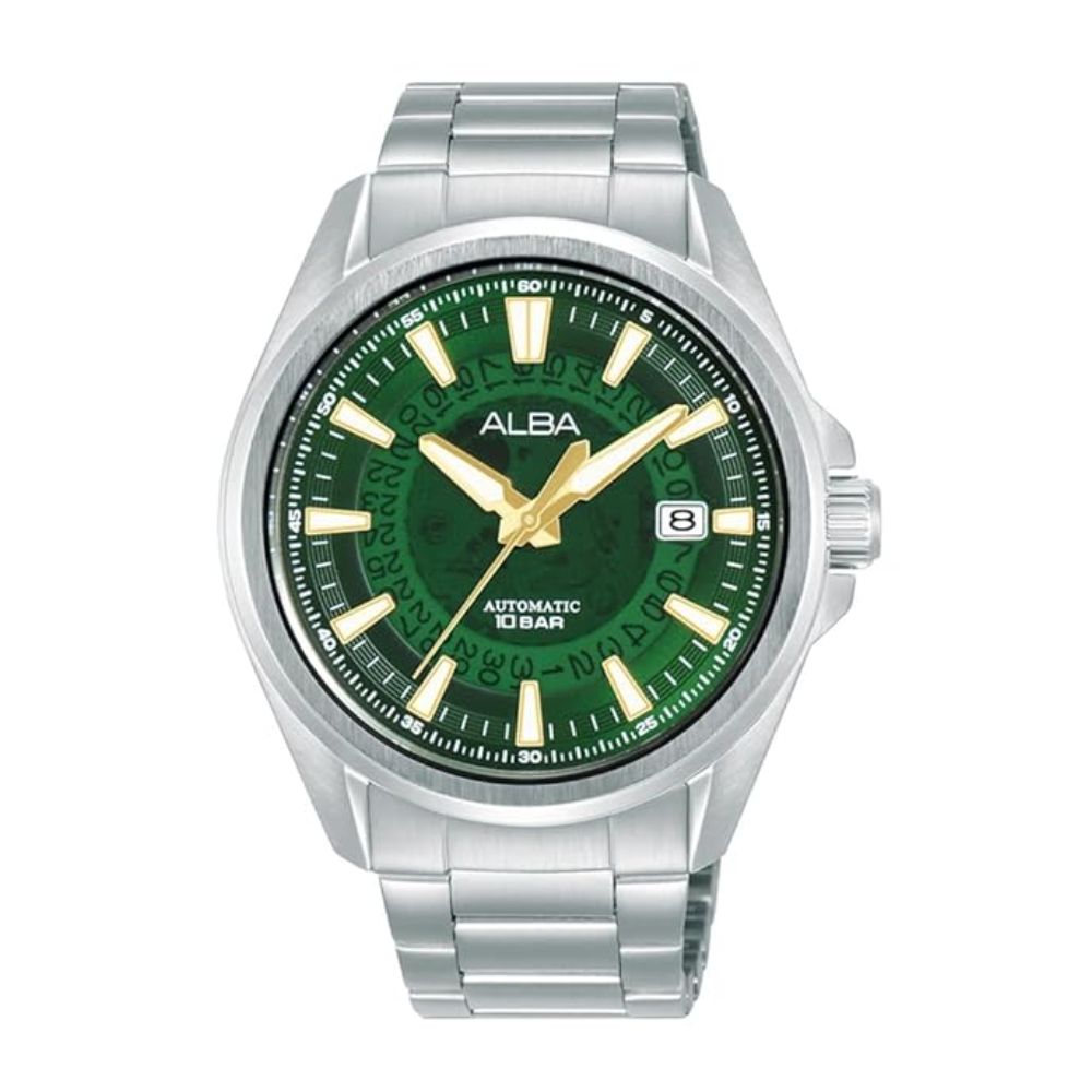 ALBA Automatic Green Dial Men's Watch AU4027X1