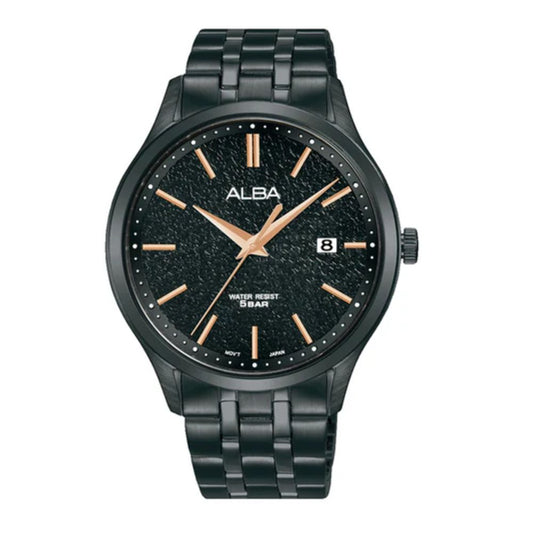ALBA Black Men's Watch AS9R25X1