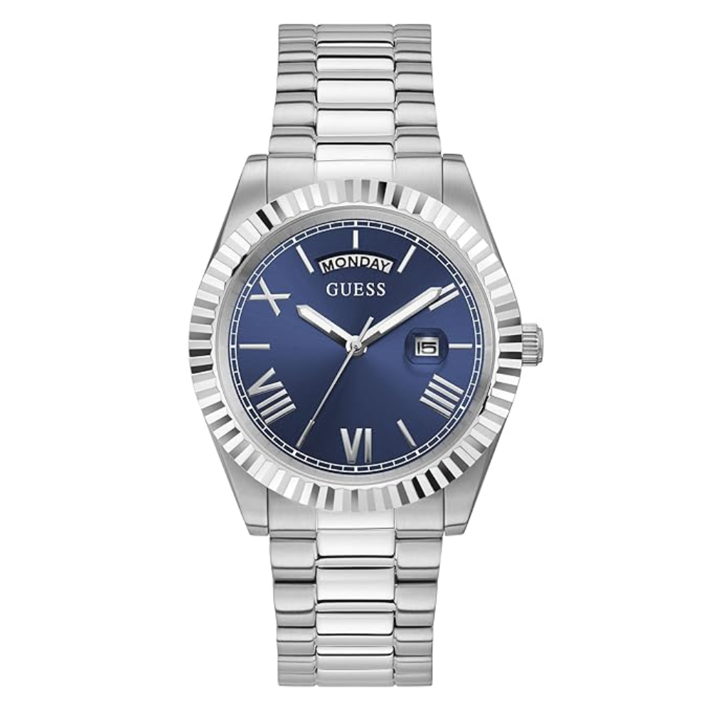 GUESS Stainless Steel Blue Men Watch GW0265G7