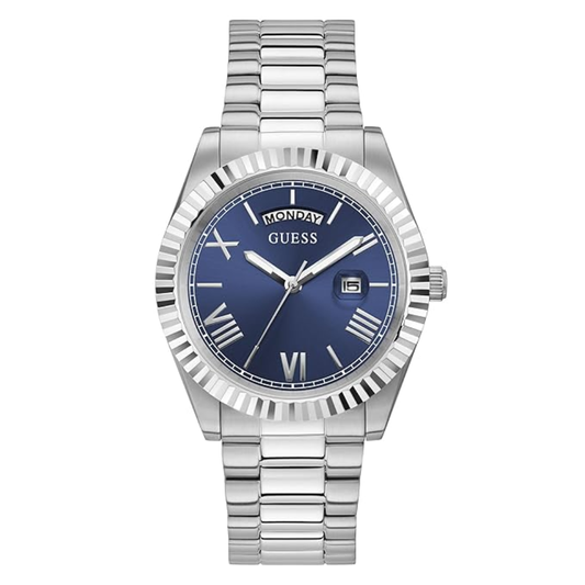 GUESS Stainless Steel Blue Men Watch GW0265G7