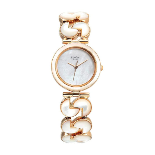 Titan Raga Power Pearls Women's Watch 95233WM01