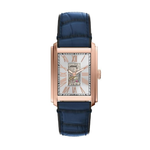 Fossil Carraway Silver Dial Men Automatic Watch ME3274
