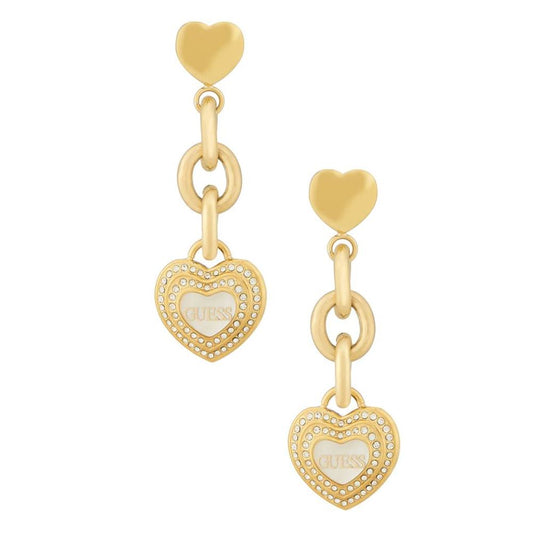 Guess Amami Gold-Plated Women's Earrings UBE04024YGWH