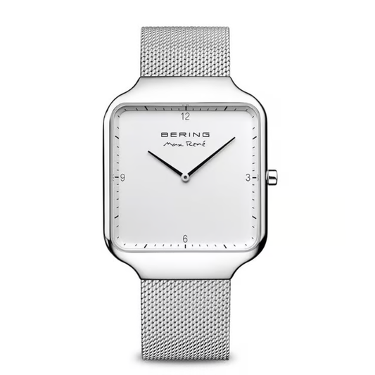BERING Max Rene White Dial Men's Watch 15836-004