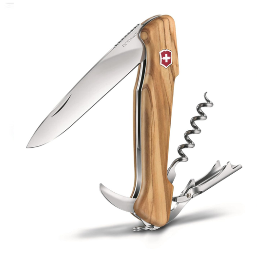 Victorinox Wine Master Olive Wood Brown Knife 0.9701.64
