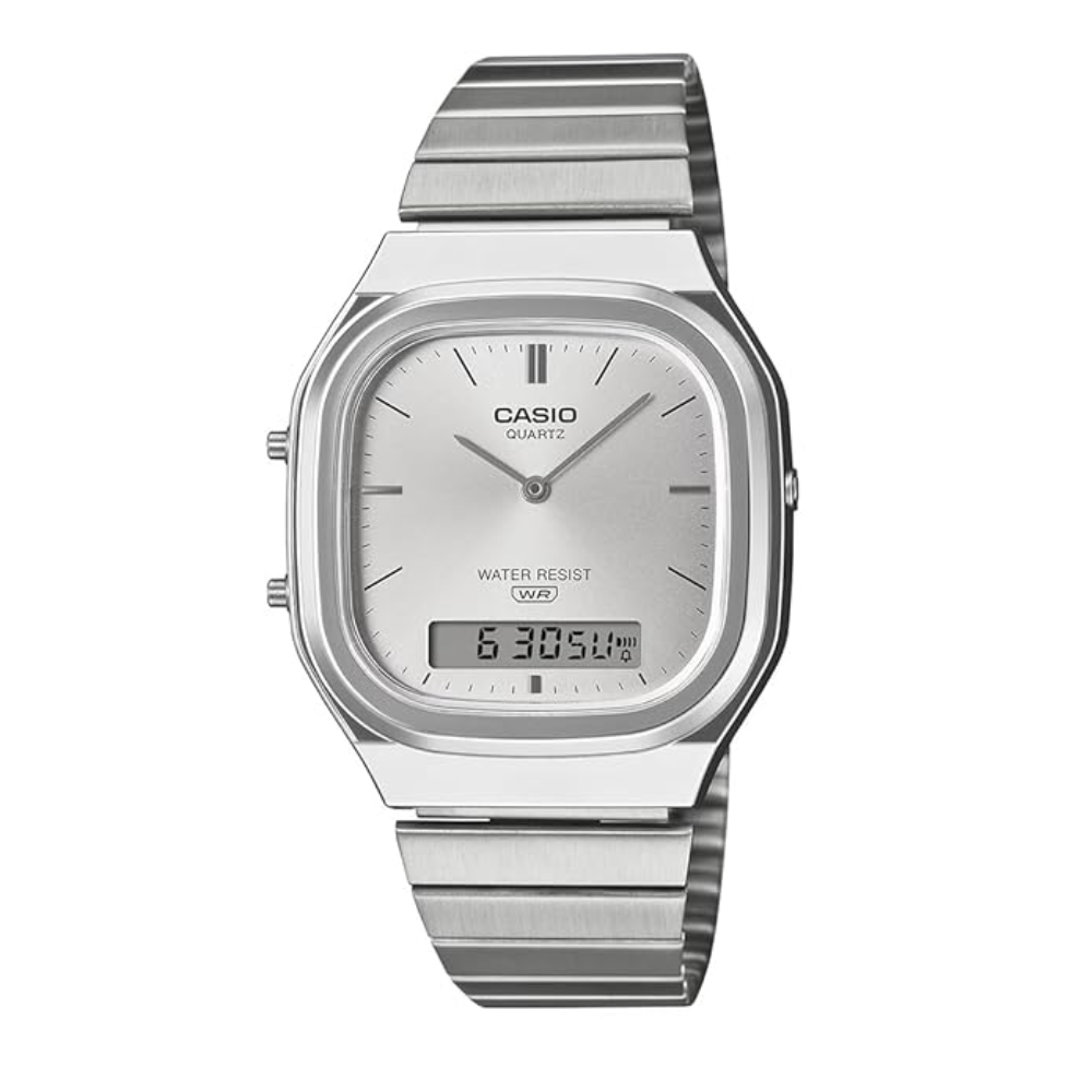 Casio Vintage White Unisex Watch D420