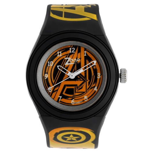 Zoop Marvel Avengers Black Boys Kids Watch C4048PP24