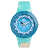 Zoop Disney Frozen Blue Dial Multicoloured Strap Analog Watch for Girls Kids NS26007PP06W