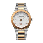 Titan Regalia Marque Rose Gold Dual Tone Men's Watch 90240KM01