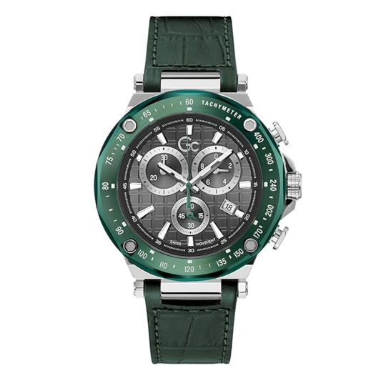 G.C. Round 45mm Grey Dial Analog Grey Men Watch Y81011G5MF