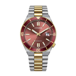 Citizen Tsuyosa Red Dial Men's Watch NJ0234-58X