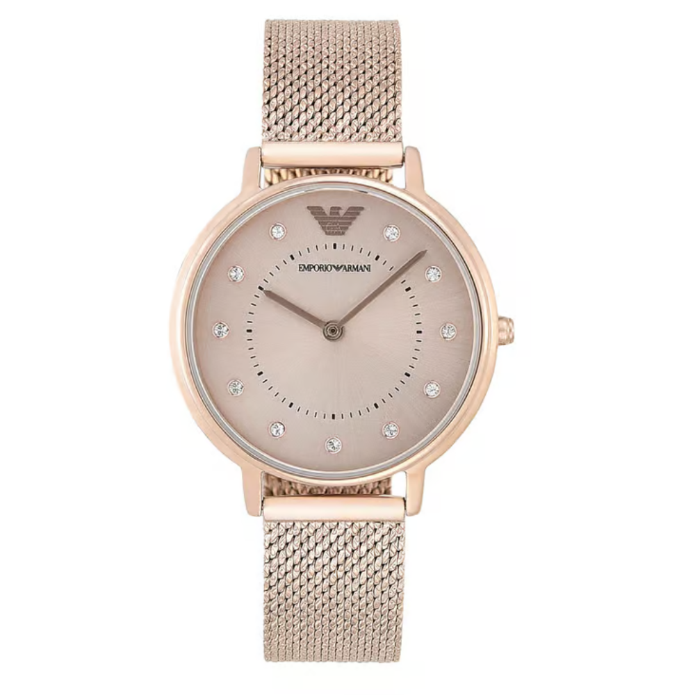 Emporio Armani Kappa Pink Dial Analog Women's Watch AR11129