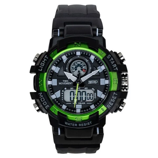 Zoop Bolt Ana Digi Black Boys Kids Watch 16058PP02W