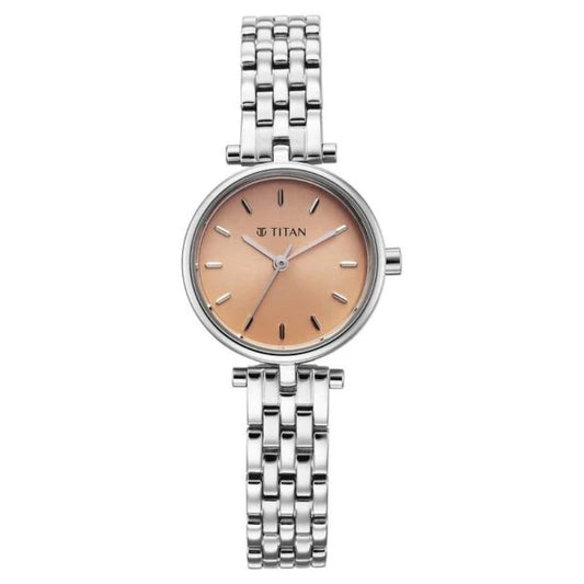 Titan Workday Edit Rose Gold Women's Watch 95397SM01