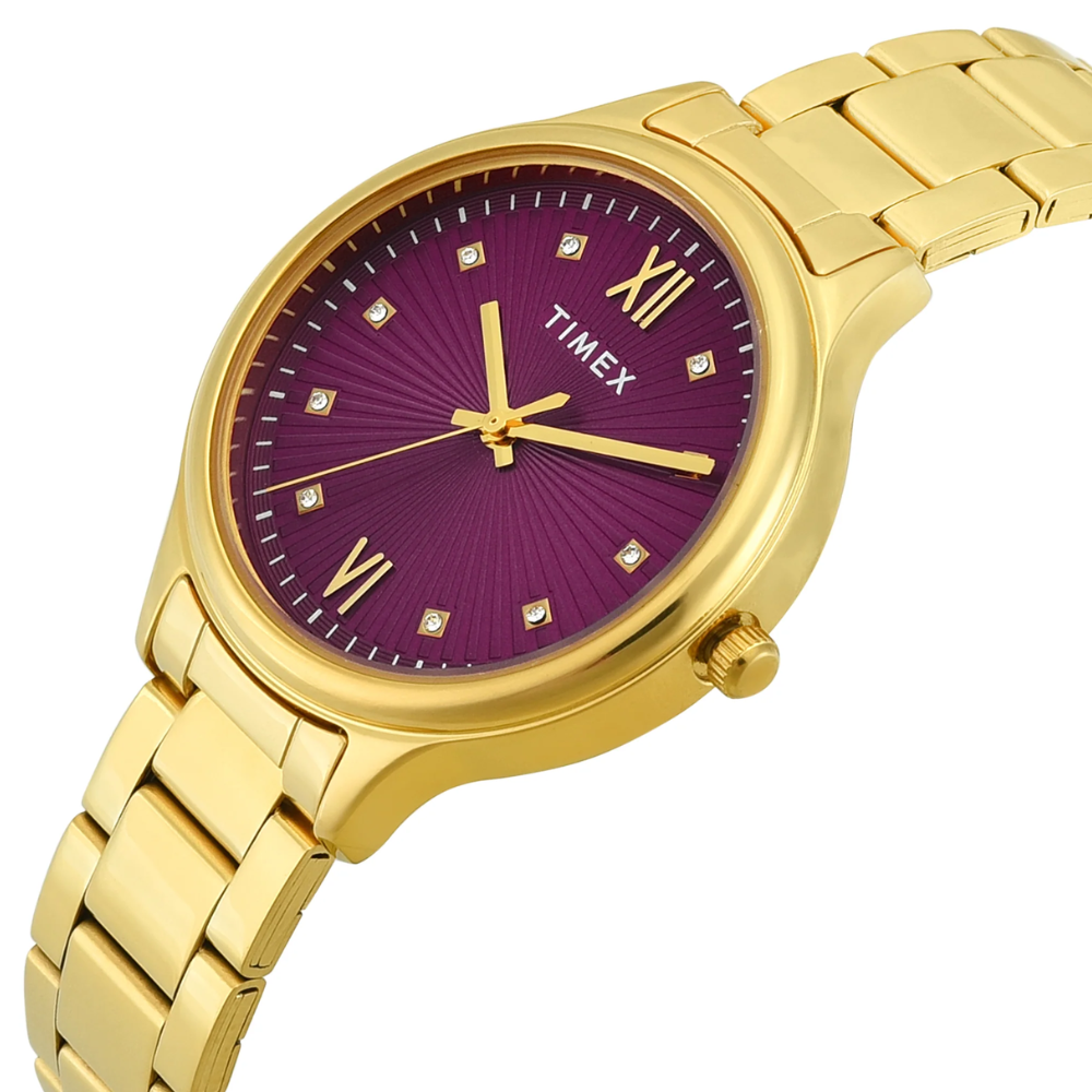 TIMEX Trendline Purple Dial Women Watch TWTL12113