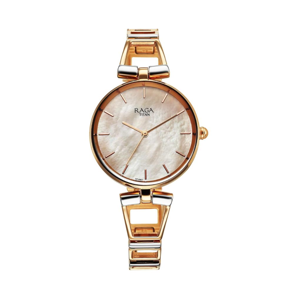 Titan Raga Ascend Rose Gold Women's Watch 2747KM01