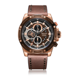 Alexandre Christie Brown Men's Watch 6506MCLROBO