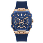 GUESS Blue Rose Gold Men's Watch GW0956G4