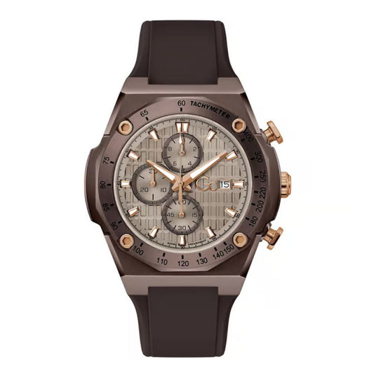 G.C. Beige Round Dial Analog Men's Watch Z68005G1